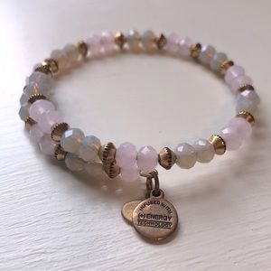 Alex and Ani Bracelet with pastel beads